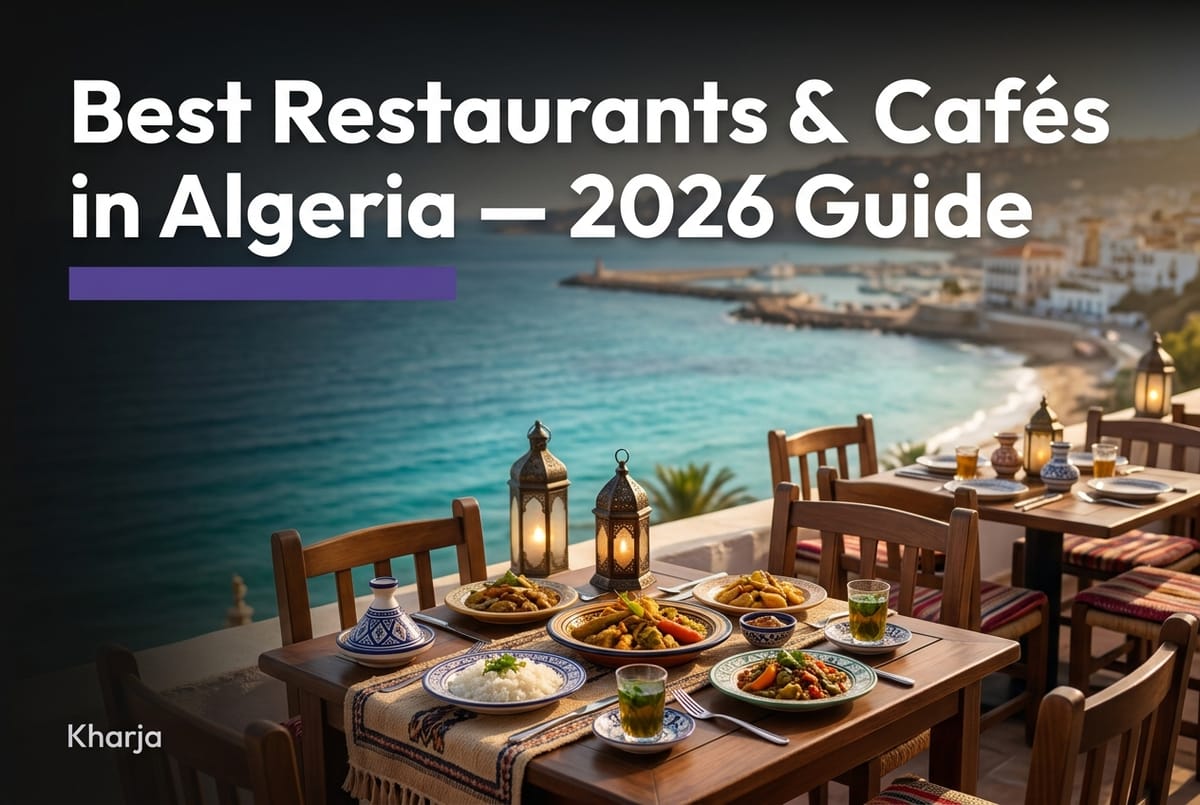 Best restaurants and cafés in Algeria - Kharja 2026 Guide