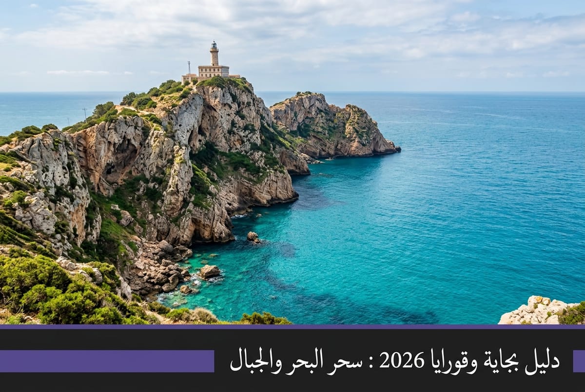 ‏دليل بجاية والحظيرة الوطنية لقورايا - سياحة وخرجات 2026