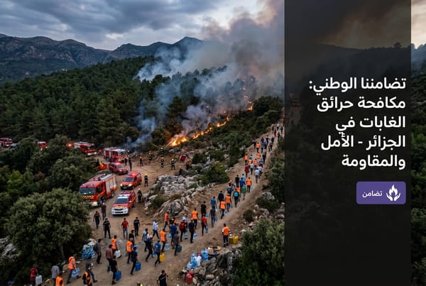 Image mise en avant - ‏حرائق الغابات في الجزائر: كيف تشارك في جهود التضامن الوطني بأمان وفعالية